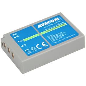 Batéria Avacom Olympus BLS-5, BLS-50 Li-ion 7.2V 1050mAh 7.6Wh sivá


