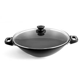 Panvica WOK G21 Lagoon 36 cm, pokrievka 

