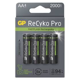 Batéria nabíjacia GP ReCyko Pro Photo Flash, HR06, AA, 2000mAh, krabička 4ks 

