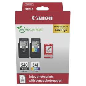 Cartridge Canon PG-540 + CL-541 + fotopapier GP-501 

