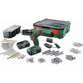 Aku vŕtačka Bosch PSB 1800LI-2+SET (s batériou) 
