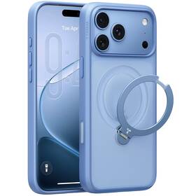 Kryt na mobil Torras Ostand Q3 Spin na Apple iPhone 18 Pro Max modrý

