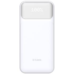 Powerbank D-Link DPP-201 20000 mAh + kabel USB-C/USB-C biely

