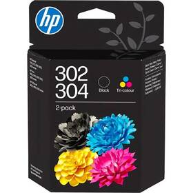 Cartridge HP B82L1AE, HP 302/304, BK/CMY, 170/150str., 2-pack 

