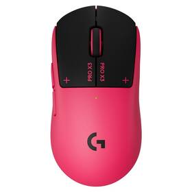 Myš Logitech G PRO X3 SUPERSTRIKE ružová

