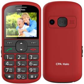 Mobilný telefón CPA Halo 21 Senior červený


