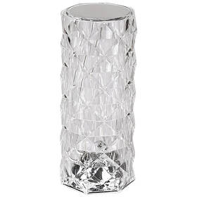 Stolná lampa Rabalux Siggy 76015 priehľadná

