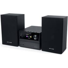 Mikro HiFi systém MUSE M-70DBT čierny

