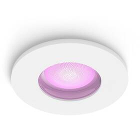 Vstavané svietidlo Philips Xamento Hue, 4,2W + GU10, White and Color Ambiance biele

