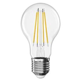 LED žiarovka EMOS Filament klasik, 3,8 W, 806lm, E27, teplá biela 

