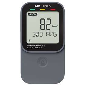Detektor radónu Airthings Corentium Home 2 sivý

