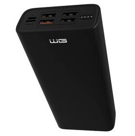 Powerbank WG 24000 mAh + USB-C PD 45W + QC 3.0 čierna


