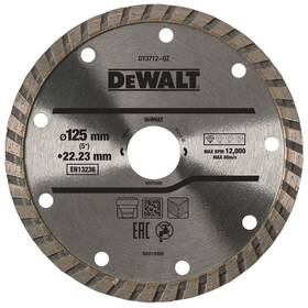 Rezací kotúč Dewalt DT3712, 125 × 22,2 mm 

