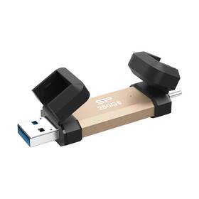 USB flashdisk Silicon Power DS72 250GB zlatý

