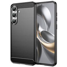 Kryt na mobil WG Carbon na Samsung Galaxy S25 FE 5G čierny


