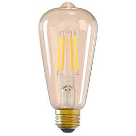 Inteligentná žiarovka Tellur WiFi Smart LED Filament E27, 6 W, teplá bílá 

