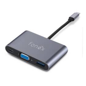  Fonex 3V1 USB-C/VGA/USB 

