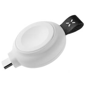 Nabíjačka FIXED Orb pre Apple Watch s podporou rýchlonabíjania, MFi certifikácia biela

