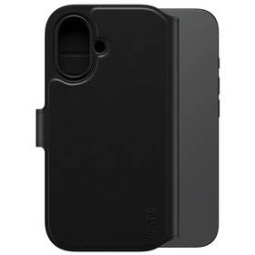 Puzdro na mobil flipové PanzerGlass CARE MagSafe Tango 2v1 Wallet na Apple iPhone 17 čierne

