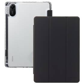 Puzdro na tablet flipové Mobile Origin Easy Tablet Case na Xiaomi Redmi Pad 2 čierne/priehľadné

