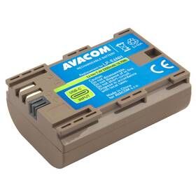 Batéria Avacom Canon LP-E6NH Li-Ion 7.4V 2250mAh 16.7Wh USB-C sivá


