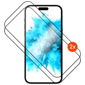 Tvrdené sklo FIXED Full-Cover s aplikátorom na Apple iPhone 17 Air (2 ks) čierne

