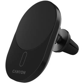 Držiak na mobil Canyon OnGrip 105 15W Qi2 čierny

