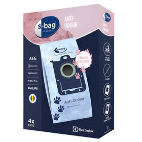 Vrecká pre vysávače Electrolux s-bag® Anti-Odour E203S (4 ks) 

