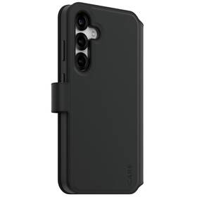 Puzdro na mobil flipové PanzerGlass CARE Tango 2v1 Qi na Samsung Galaxy S25+ čierne

