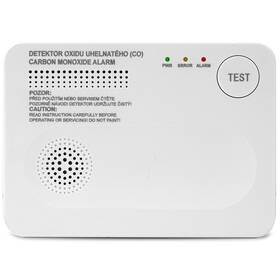 Detektor oxidu uhoľnatého Elektrobock LM-218B biely

