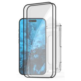 Tvrdené sklo FIXED Full-Cover s anti-dust aplikátorom na Xiaomi Redmi 15 4G (2 ks) 

