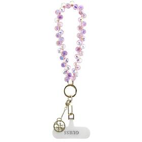 Pútko Guess Crystals 4G Charm ružové

