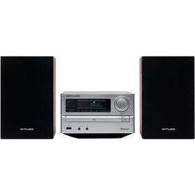 Mikro HiFi systém MUSE M-62BTS strieborný

