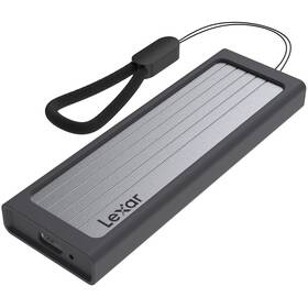 Externý rámček Lexar E06 SSD M.2 PCle strieborný

