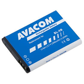 Batéria Avacom pre Nokia 3220, 6070, Li-Ion 3,7 V 890mAh (náhrada BL-5B) 

