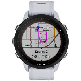 Inteligentné hodinky Garmin Forerunner 955 PRO Solar biela farba
