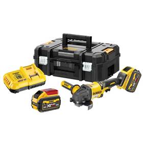 Uhlová brúska akumulátorová Dewalt DCG418X2 (s baterií) 


