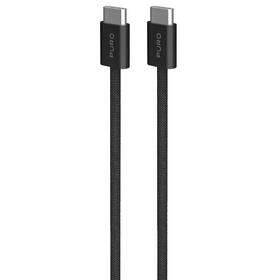 Kábel Puro Fabrik FABK4 USB-C/USB-C, 60 W, 1,5 m čierny

