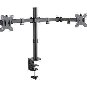Držiak na TV STELL Dual na 2 monitory 13" až 32", nosnosť 2x8 kg čierny


