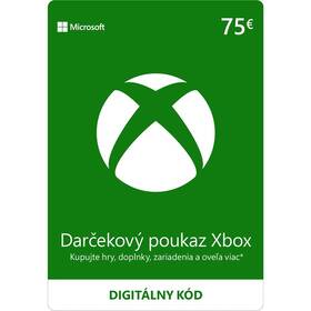  Microsoft Xbox darčeková karta 75 EUR - elektronická licencia 

