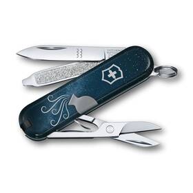 Nôž vreckový Victorinox ZODIC CLASSIC SD, Aquarius 58 mm modrý

