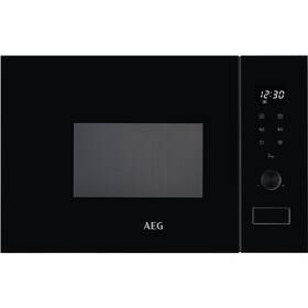 Mikrovlnná rúra AEG MSB2057D-B čierna farba

