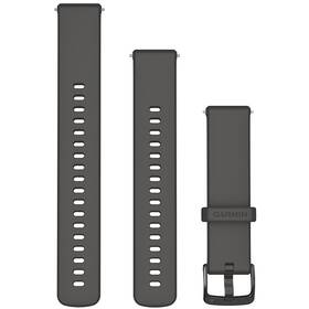 Remienok Garmin Quick Release (18 mm), pracka slate sivý

