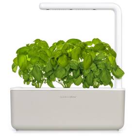 Šikovný kvetináč Click and Grow Smart Garden 3 béžová farba
