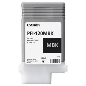 Cartridge Canon PFI-120MBK, 130 ml, matná čierna 

