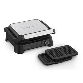 Gril Tefal GC517DE0 SuperGrill 4v1 čierny/nerez


