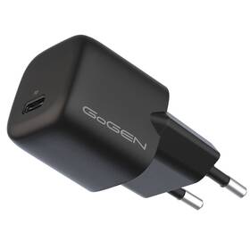 Nabíjačka do siete GoGEN ACHPD130, 1x USB-C PD, 30W čierna

