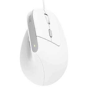 Myš Trust Bayo II Ergonomic biela

