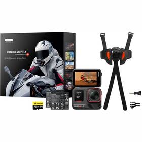 Outdoorová kamera Insta360 Ace Pro 2 Motocyklový balíček čierna

