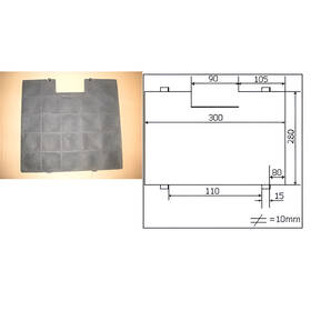 Uhlíkový filter Amica FWK 300 

